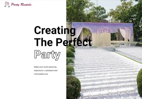 B & B Party Rentals project thumbnail